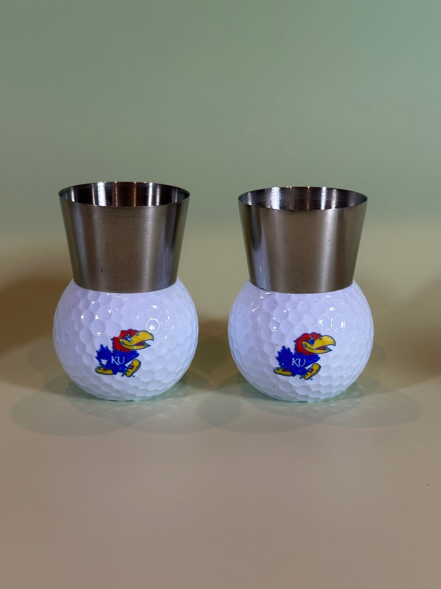 Kansas Jayhawks Shot Glasses Pre Order (Set of 2