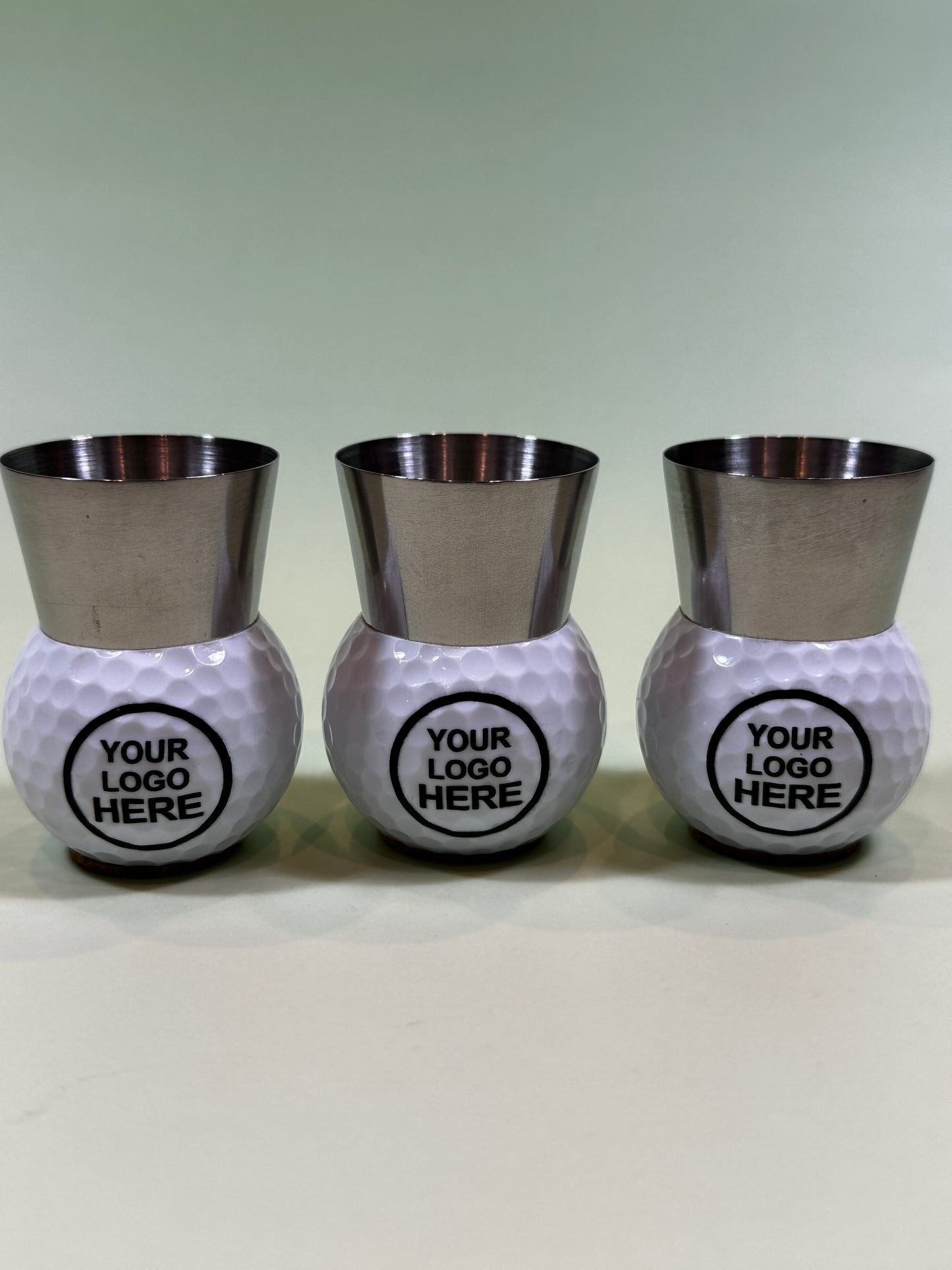 Custom Logo Golf Ball Shot Glass (1 dozen)