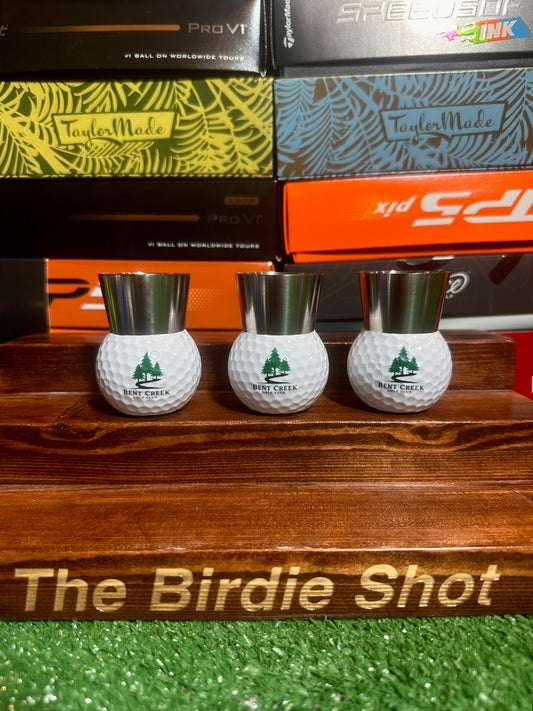 Custom Logo Golf Ball Shot Glass (6 dozen)