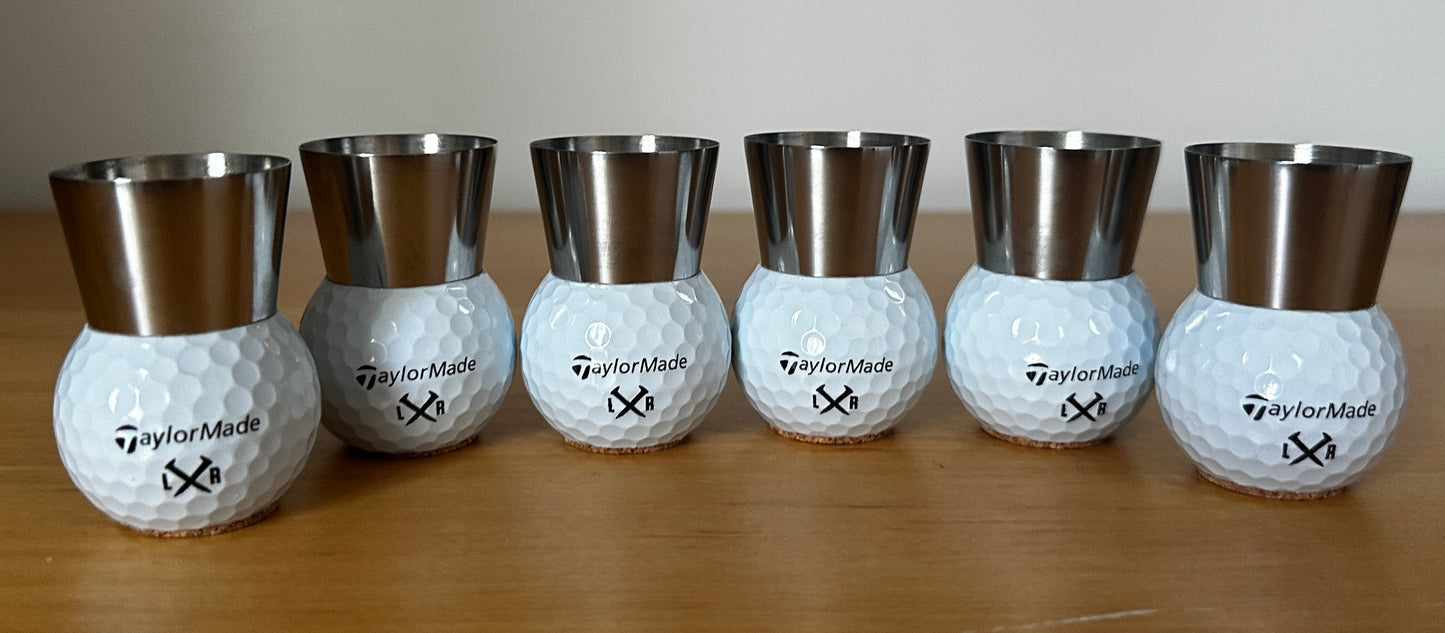 Custom Logo Golf Ball Shot Glass (8 dozen)